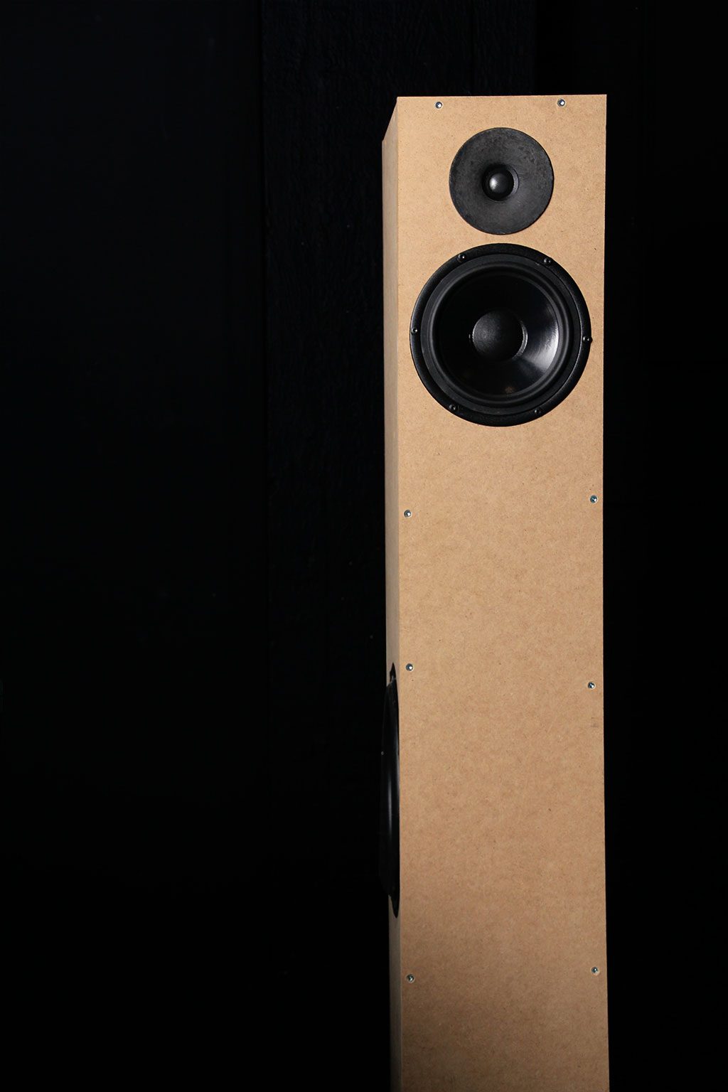 Kaiuttimen protokotelo ennen pintakäsittelyä